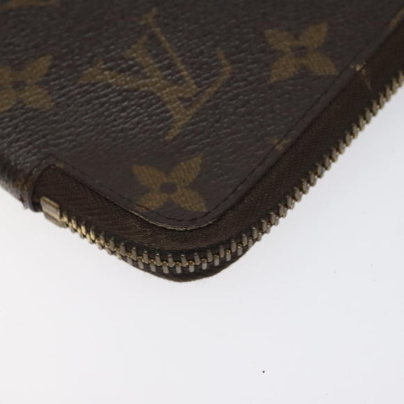 LOUIS VUITTON Monogram Zippy Organizer Long Wallet M62581 LV Auth 126432