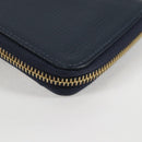 LOUIS VUITTON NIGO LV Squared Zippy Wallet Long Wallet Navy M81107 Auth 126433SAM-15