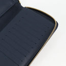 LOUIS VUITTON NIGO LV Squared Zippy Wallet Long Wallet Navy M81107 Auth 126433SAM-20