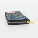 LOUIS VUITTON NIGO LV Squared Zippy Wallet Long Wallet Navy M81107 Auth 126433SAM-5