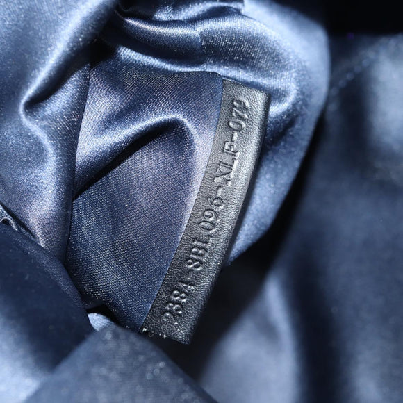 FENDI Zucca Canvas Tote Bag Black Brown Auth 126450V