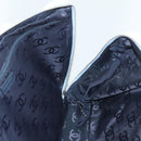 CHANEL Hand Bag Denim Light Blue Silver CC Auth 126457-20