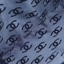 CHANEL Hand Bag Denim Light Blue Silver CC Auth 126457-24