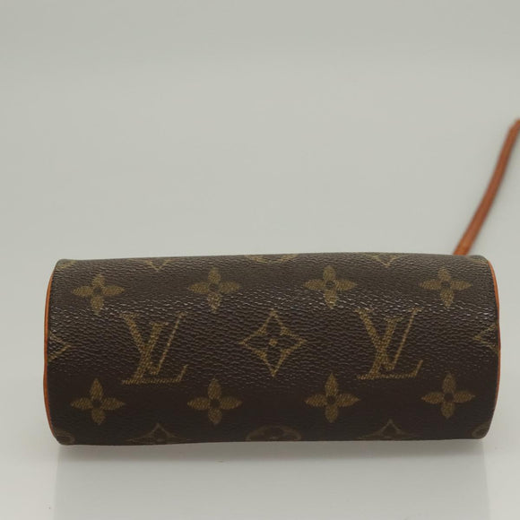 LOUIS VUITTON Monogram Papillon Pouch LV Auth 126470
