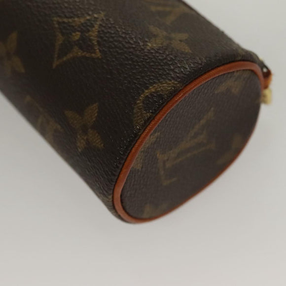 LOUIS VUITTON Monogram Papillon Pouch LV Auth 126470