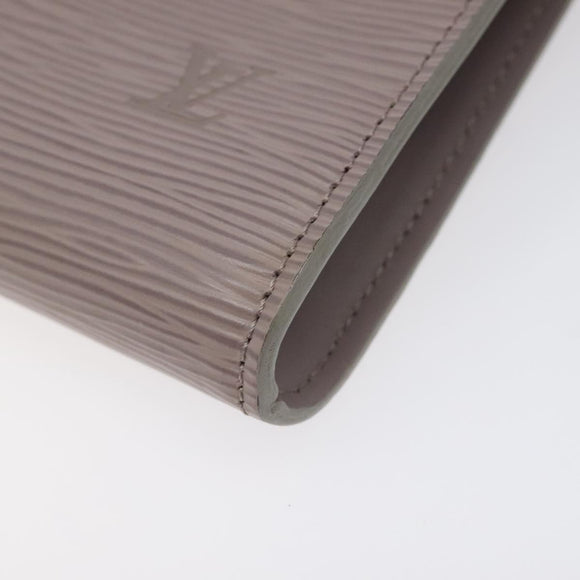 LOUIS VUITTON Epi Pochette Accessoires Accessory Pouch Lilac M52982 Auth 126479V