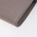 LOUIS VUITTON Epi Pochette Accessoires Accessory Pouch Lilac M52982 Auth 126479V-15