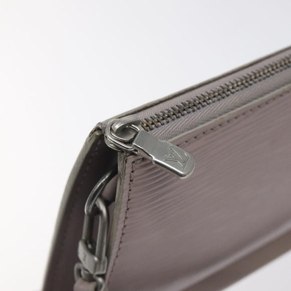 LOUIS VUITTON Epi Pochette Accessoires Accessory Pouch Lilac M52982 Auth 126479V