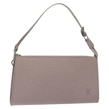 LOUIS VUITTON Epi Pochette Accessoires Accessory Pouch Lilac M52982 Auth 126479V
