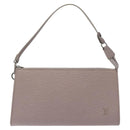 LOUIS VUITTON Epi Pochette Accessoires Accessory Pouch Lilac M52982 Auth 126479V-13