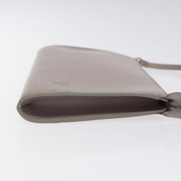 LOUIS VUITTON Epi Pochette Accessoires Accessory Pouch Lilac M52982 Auth 126479V