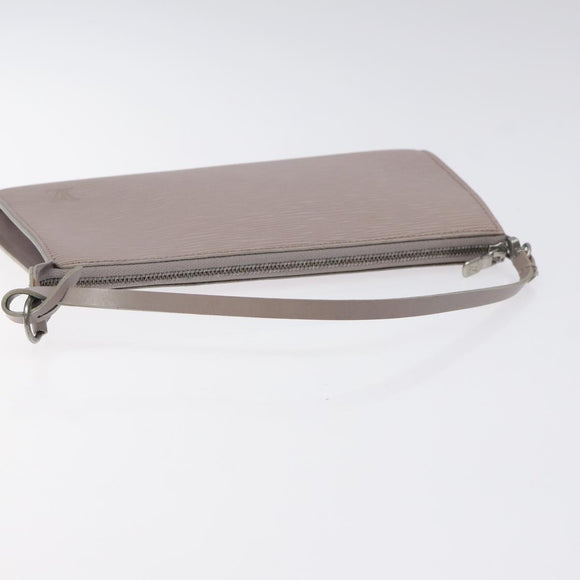 LOUIS VUITTON Epi Pochette Accessoires Accessory Pouch Lilac M52982 Auth 126479V