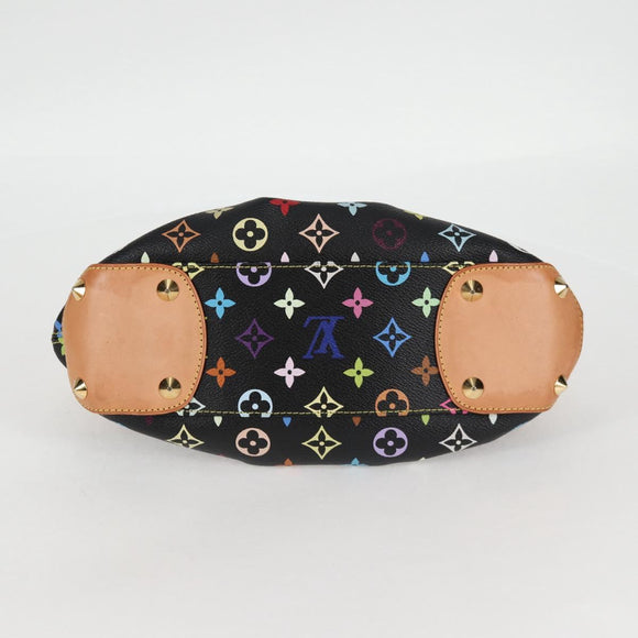 LOUIS VUITTON Monogram Multicolor Judy PM Bag 2way Black M40258 LV Auth 126485SAV