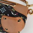 LOUIS VUITTON Monogram Multicolor Judy PM Bag 2way Black M40258 LV Auth 126485SAV-15