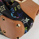LOUIS VUITTON Monogram Multicolor Judy PM Bag 2way Black M40258 LV Auth 126485SAV-17