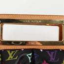 LOUIS VUITTON Monogram Multicolor Judy PM Bag 2way Black M40258 LV Auth 126485SAV-18