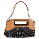 LOUIS VUITTON Monogram Multicolor Judy PM Bag 2way Black M40258 LV Auth 126485SAV-1