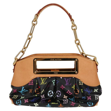 LOUIS VUITTON Monogram Multicolor Judy PM Bag 2way Black M40258 LV Auth 126485V - 0