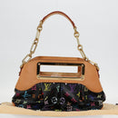 LOUIS VUITTON Monogram Multicolor Judy PM Bag 2way Black M40258 LV Auth 126485SAV-12
