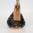 LOUIS VUITTON Monogram Multicolor Judy PM Bag 2way Black M40258 LV Auth 126485SAV-4