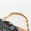 LOUIS VUITTON Monogram Multicolor Judy PM Bag 2way Black M40258 LV Auth 126485SAV-14