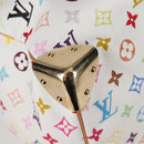 LOUIS VUITTON Monogram Multicolor Keepall 45 Bag White M92641 LV Auth 126487V-8