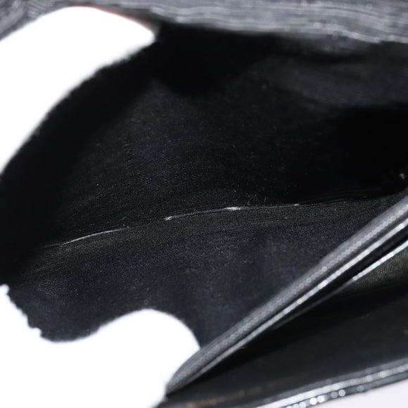 CHANEL Big Matelasse Chain Shoulder Bag Patent leather Black Gold CC Auth 126493