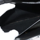 CHANEL Big Matelasse Chain Shoulder Bag Patent leather Black Gold CC Auth 126493-22