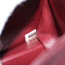 CHANEL Matelasse Shoulder Bag Lamb Skin Black Gold CC Auth 126497V-11