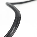 CHANEL Matelasse Shoulder Bag Lamb Skin Black Gold CC Auth 126497V-8