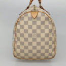 LOUIS VUITTON Damier Azur Speedy 30 Hand Bag N41533 LV Auth 126500-3