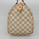 LOUIS VUITTON Damier Azur Speedy 30 Hand Bag N41533 LV Auth 126500-4