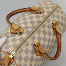LOUIS VUITTON Damier Azur Speedy 30 Hand Bag N41533 LV Auth 126500-6