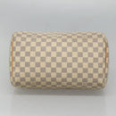 LOUIS VUITTON Damier Azur Speedy 30 Hand Bag N41533 LV Auth 126500-5