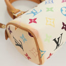 LOUIS VUITTON Monogram Multicolor Mini Speedy Bag White M92645 LV Auth 126502V-8