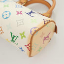 LOUIS VUITTON Monogram Multicolor Mini Speedy Bag White M92645 LV Auth 126502V-15