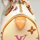 LOUIS VUITTON Monogram Multicolor Mini Speedy Bag White M92645 LV Auth 126502V-18