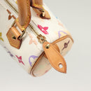 LOUIS VUITTON Monogram Multicolor Mini Speedy Bag White M92645 LV Auth 126502V-9