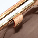 LOUIS VUITTON Monogram Multicolor Judy MM Bag 2Way Black M40256 LV Auth 126505V-10