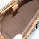 LOUIS VUITTON Monogram Multicolor Judy MM Bag 2Way Black M40256 LV Auth 126505V-11