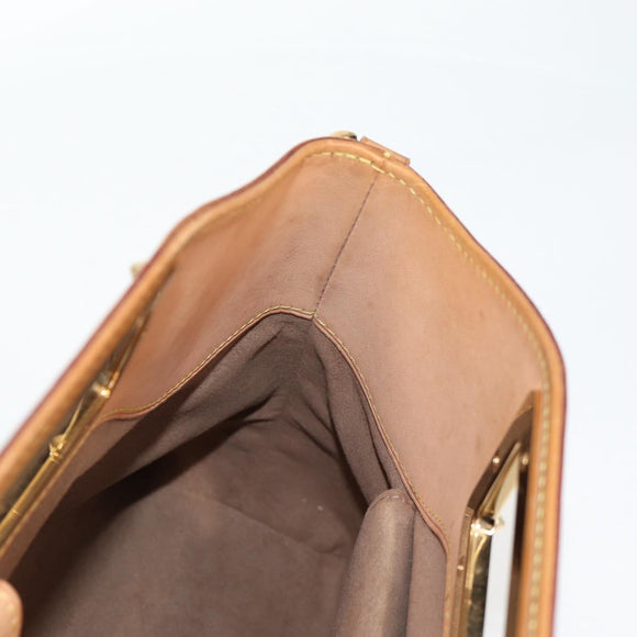 LOUIS VUITTON Monogram Multicolor Judy MM Bag 2Way Black M40256 LV Auth 126505V