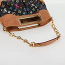 LOUIS VUITTON Monogram Multicolor Judy MM Bag 2Way Black M40256 LV Auth 126505V-7