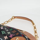 LOUIS VUITTON Monogram Multicolor Judy MM Bag 2Way Black M40256 LV Auth 126505V-8