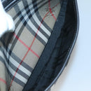 Burberrys Nova Check Shoulder Bag Canvas Beige Gold Auth 126517-19