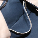 BURBERRY Nova Check Shoulder Bag Canvas Beige Gold Auth 126524-20