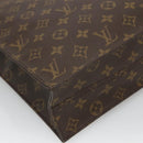 LOUIS VUITTON Monogram Sac Plat Hand Bag M51140 LV Auth 126531-16