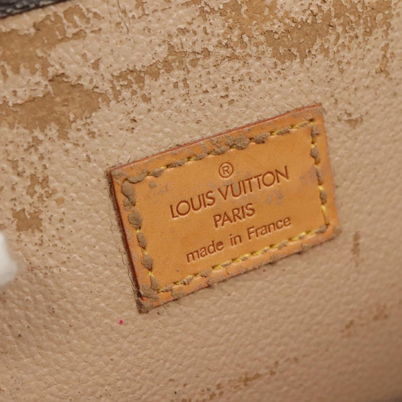 LOUIS VUITTON Monogram Sac Plat Hand Bag M51140 LV Auth 126531