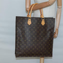 LOUIS VUITTON Monogram Sac Plat Hand Bag M51140 LV Auth 126531-19