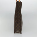 LOUIS VUITTON Monogram Sac Plat Hand Bag M51140 LV Auth 126531-4