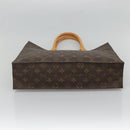 LOUIS VUITTON Monogram Sac Plat Hand Bag M51140 LV Auth 126531-9